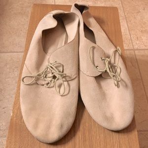 Hobes Suede Boat Flats Blush US 9 EU 40 (Recently Discontinued Style)